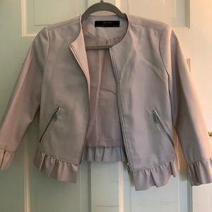 Zara Vegan Leather Jacket